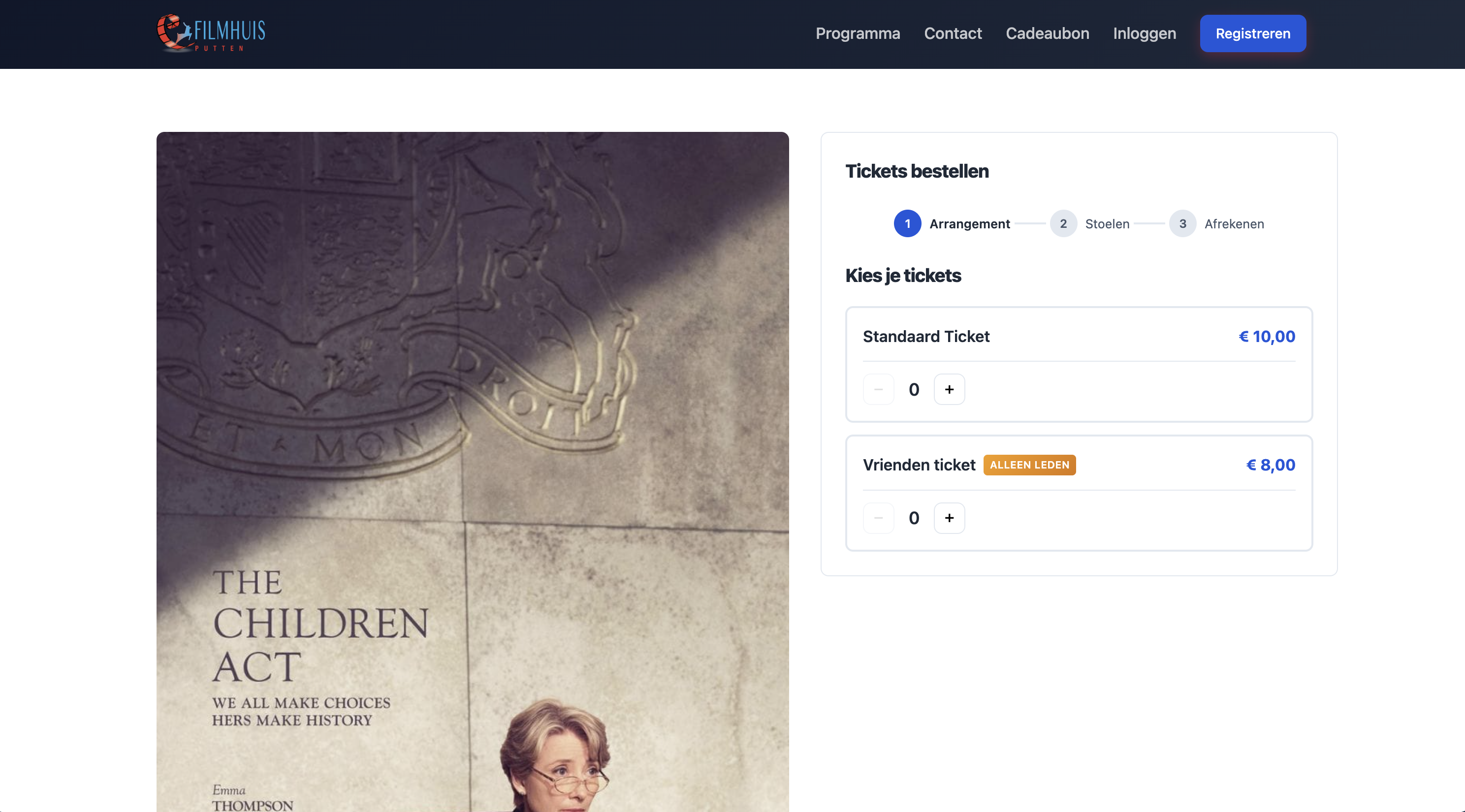 Moeiteloze Online Ticketverkoop